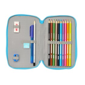 Trousse d'écolier Safta 12,5 x 19,5 x 4 cm de Safta, Trousses - Réf : S2437475, Prix : 17,45 €, Remise : %