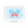 Sandwich Box BlackFit8 Mariposa Light Blue 17 x 6 x 14 cm by BlackFit8, Food storage - Ref: S2439902, Price: 4,89 €, Discount: %