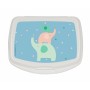 Contenitore per Sandwich Safta Elefantes Menta Poliuretano 17 x 6 x 14 cm di Safta, Conservazione di alimenti - Rif: S2439937...