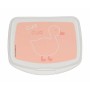 Contenitore per Sandwich Safta Patito Rosa Poliuretano 17 x 6 x 14 cm di Safta, Conservazione di alimenti - Rif: S2439943, Pr...