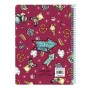 Cahier à Spirale Gorjuss Fireworks Bordeaux 15,5 x 22 x 1 cm de Gorjuss, Cahiers à spirales - Réf : S2440179, Prix : 3,90 €, ...