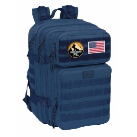 Cartable Kappa Navy Blue marine (32 x 44 x 16 cm) | Tienda24 - Global Online Shop Tienda24.eu