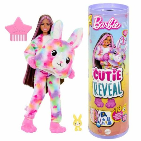 Poupée Barbie Cutie Reveal de Barbie, Poupées mannequins - Réf : S2441399, Prix : 31,29 €, Remise : %