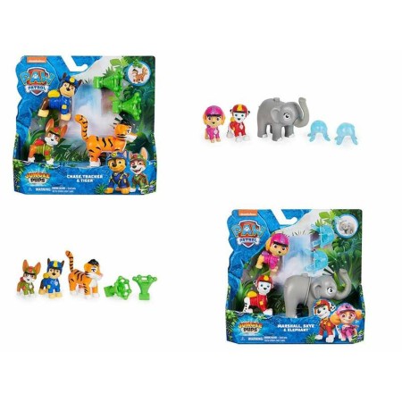 Playset The Paw Patrol Jungle (4 Unités) de The Paw Patrol, Poupées et figurines d'action - Réf : S2441633, Prix : 14,86 €, R...