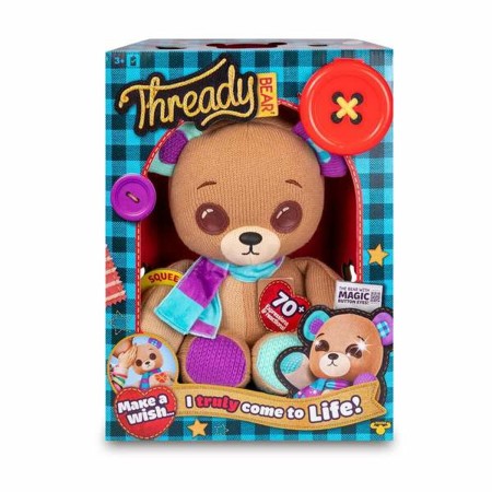 Fluffy toy Famosa Thready Bear 32 cm by Famosa, Animals and figures - Ref: S2441805, Price: 91,79 €, Discount: %