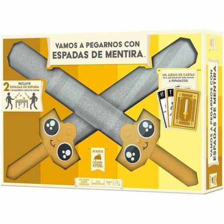 Jogo de Mesa Asmodee Vamos a pegarnos con espadas de mentira de Asmodee, Jogos de tabuleiro - Ref: S2442008, Preço: 25,72 €, ...