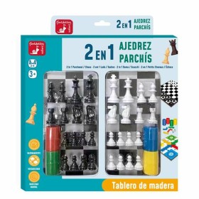 Educational Game Juinsa 30 x 30 cm Chess Parchis by Juinsa, Board Games - Ref: S2442220, Price: 7,77 €, Discount: %