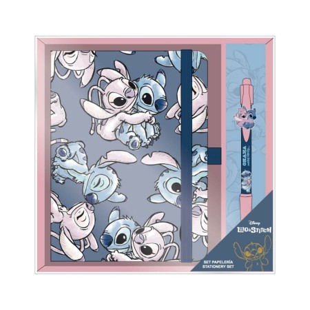 Stationery Set Stitch 2 Pieces by Stitch, School Supply Sets - Ref: S2443113, Price: 9,85 €, Discount: %