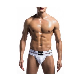 Thong Mob Eroticwear White L by Mob Eroticwear, G-Strings & Thongs - Ref: M0402335, Price: 16,40 €, Discount: %