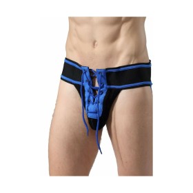 Tanga Mob Eroticwear Azzurro S di Mob Eroticwear, Perizomi, string e tanga - Rif: M0402337, Prezzo: 16,40 €, Sconto: %