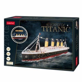 Puzzle di Legno per Bambini CubicFun Titanic 3D 266 Pezzi di CubicFun, Puzzle inseribili e puzzle - Rif: S2449688, Prezzo: 39...