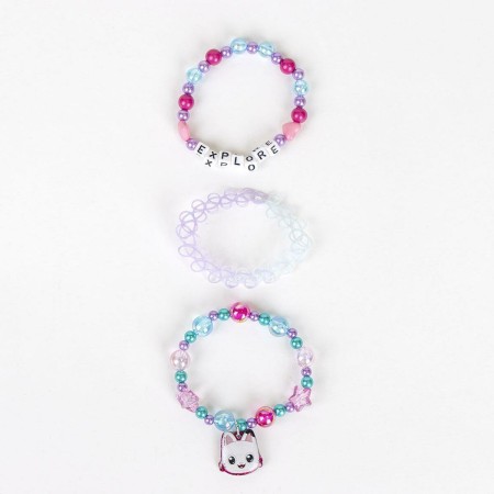 Barcelet Fille Gabby's Dollhouse 3 Pièces de Gabby's Dollhouse, Bracelets - Réf : S2449801, Prix : 3,57 €, Remise : %