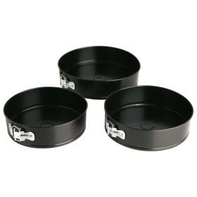 Ensemble de moules à pâtisserie Quttin Argenté Acier inoxydable 4 Pièces (12 Unités) | Tienda24 - Global Online Shop Tienda24.eu