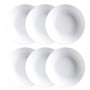 Conjunto de pratos Luminarc Diwali 6 pcs Branco Vidro | Tienda24 - Global Online Shop Tienda24.eu