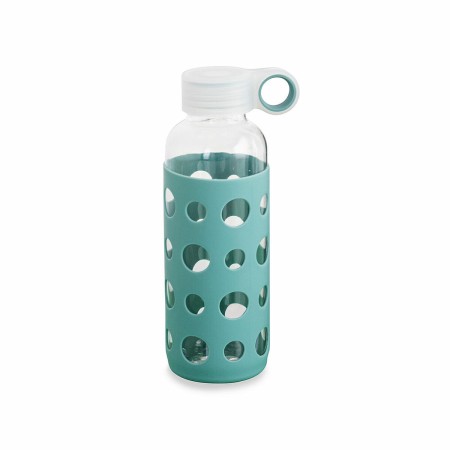 Bouteille Quid Quidate Verre Turquoise (0,4 L) de Quid, Gourdes - Réf : S2703417, Prix : 3,80 €, Remise : %