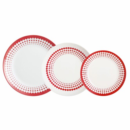 Louça Arcopal 5753400 Vermelho Branco Multicolor Vidro 18 Peças de Arcopal, Louças combinadas - Ref: S2703806, Preço: 35,33 €...