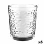 Set de Vasos Quid Urban Stone Transparente Vidrio 360 ml (6 Unidades) (Pack 6x) | Tienda24 - Global Online Shop Tienda24.eu