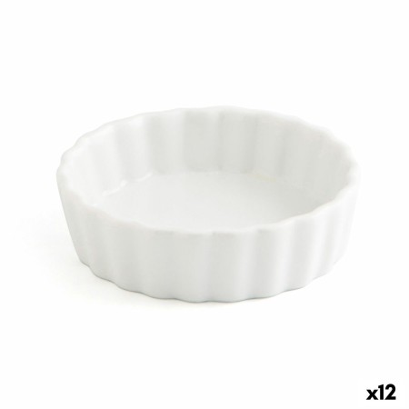 Snack tray Quid Gastro Fun White Ceramic 10,5 x 3 cm (12 Units) by Quid, Plates and dishes - Ref: S2705388, Price: 16,99 €, D...