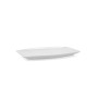 Recipiente de Cozinha Quid Gastro Quadrado Cerâmica Branco (25,2 x 16 x 2 cm) (6 Unidades) | Tienda24 - Global Online Shop Tienda24.eu