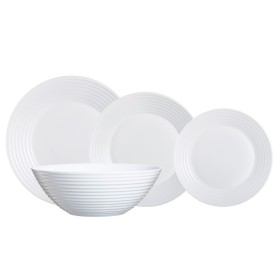 Dinnerware Set Luminarc Harena White Glass 19 Pieces by Luminarc, Combination Sets - Ref: S2705765, Price: 40,34 €, Discount: %