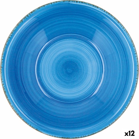 Dessert dish Quid Vita Ceramic Blue (19 cm) (12 Units) | Tienda24 - Global Online Shop Tienda24.eu