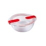 Hermetic Lunch Box Pyrex Cook&heat 1,1 L 21 x 18 x 7 cm Transparent Glass (5 Units) by Pyrex, Food storage - Ref: S2707053, P...