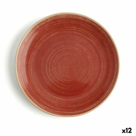 Flat plate Ariane Terra Ceramic Red Ø 18 cm (12 Units) by Ariane, Plates and dishes - Ref: S2707973, Price: 72,76 €, Discount: %