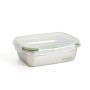 Boîte à lunch hermétique Bidasoa Theo 19,5 x 14,5 x 8 cm 850 ml Argenté Métal (6 Unités) de Bidasoa, Stockage des aliments - ...