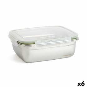 Hermetic Lunch Box Ibili 790420 Plastic 2 L 27 x 20 x 6,5 cm | Tienda24 - Global Online Shop Tienda24.eu