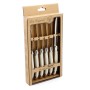 Ensemble de Couteaux Lou Laguiole Rustic Viandes Blanc Métal 6 Unités | Tienda24 - Global Online Shop Tienda24.eu