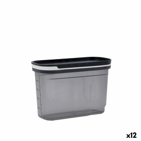 Boîte Quid City Avec couvercle Distributeur 1,2 L Gris Plastique (12 Unités) de Quid, Stockage des aliments - Réf : S2710693,...