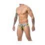 Tanga Mob Eroticwear Giallo Nero S di Mob Eroticwear, Perizomi, string e tanga - Rif: M0402358, Prezzo: 19,75 €, Sconto: %