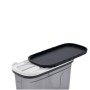 Bote Quid City Com tampa Dispensador 1,2 L Cinzento Plástico (12 Unidades) de Quid, Armazenamento de alimentos - Ref: S271069...