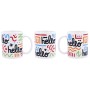 Cup Quid Hello Comics Multicolour Ceramic 330 ml (12 Units) by Quid, Cups - Ref: S2710708, Price: 21,25 €, Discount: %