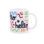 Kop Quid Hello Banda desenhada Multicolor Cerâmica 330 ml (12 Unidades) de Quid, Canecas - Ref: S2710708, Preço: 21,25 €, Des...