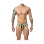 Tanga Mob Eroticwear Amarillo Negro S de Mob Eroticwear, Tangas - Ref: M0402358, Precio: 19,75 €, Descuento: %