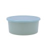 Round Lunch Box with Lid Quid Inspira 1,34 L Green Plastic (12 Units) | Tienda24 - Global Online Shop Tienda24.eu