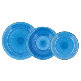 Servizio di Piatti Quid Vita Azzurro Ceramica 18 Pezzi di Quid, Servizi combinati - Rif: S2711319, Prezzo: 56,48 €, Sconto: %