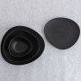 Bowl Bidasoa Fosil Black Ceramic Oval 14 x 12,4 x 4,8 cm (12 Units) by Bidasoa, Bowls and large cups - Ref: S2711610, Price: ...