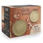 Servizio di Piatti Quid Vita Natura Verde Ceramica 18 Pezzi di Quid, Servizi combinati - Rif: S2712197, Prezzo: 44,66 €, Scon...