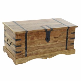 Truhe DKD Home Decor natürlich Kolonial Akazienholz 90 x 40 x 40 cm von DKD Home Decor, Aufbewahrungsboxen und -truhen - Ref:...