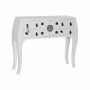 Console DKD Home Decor Sapin Argenté Blanc Bois MDF 98 x 26 x 80 cm de DKD Home Decor, Tables - Réf : S3022115, Prix : 165,95...