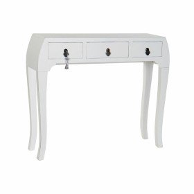 Mesa de Centro Alexandra House Living Branco Ferro Madeira MDF 45 x 57 x 45 cm | Tienda24 - Global Online Shop Tienda24.eu