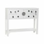 Consola DKD Home Decor Branco Prata Abeto Madeira MDF (95 x 24 x 79 cm) de DKD Home Decor, Jogos de móveis - Ref: S3022117, P...