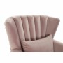 Poltrona DKD Home Decor 73 x 70 x 87 cm Cor de Rosa Madeira da borracha de DKD Home Decor, Cadeiras - Ref: S3022282, Preço: 2...