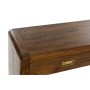 Mesa de apoio DKD Home Decor S3022538 110 x 27,5 x 76 cm Dourado Castanho Acácia de DKD Home Decor, Jogos de móveis - Ref: S3...