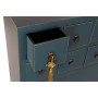 Cómoda DKD Home Decor Azul Dourado Abeto Madeira MDF Oriental 63 x 27 x 101 cm 63 x 27 x 100 cm | Tienda24 - Global Online Shop Tienda24.eu