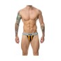 Tanga Mob Eroticwear Negro Naranja XL de Mob Eroticwear, Tangas - Ref: M0402366, Precio: 19,75 €, Descuento: %