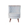 Poltrona DKD Home Decor Castanho Azul celeste Madeira Plástico 65 x 69 x 80 cm de DKD Home Decor, Cadeiras - Ref: S3033194, P...