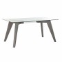 Table de Salle à Manger DKD Home Decor Verre Gris Transparent Bois MDF (160 x 90 x 75 cm) de DKD Home Decor, Tables - Réf : S...